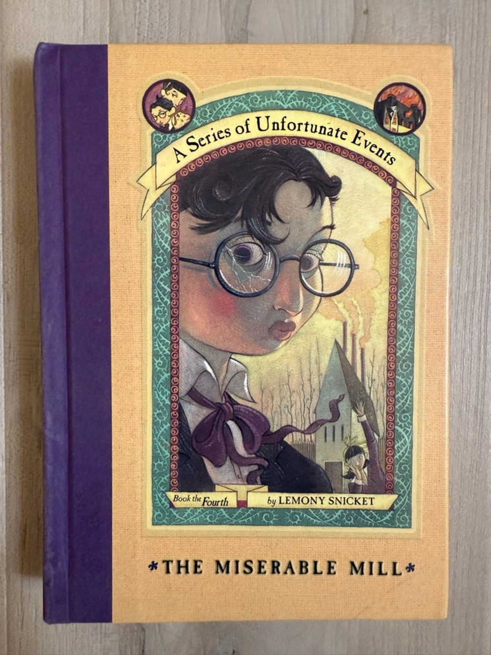 A Series Of Unfortunate Events Books 1-4 by Lemony Snicket - Hardcover - Picture 10 of 16
